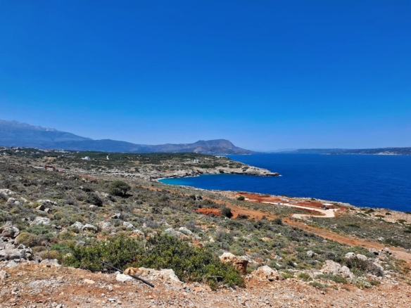 Large seafront plot with a high building capacity & panoramic sea views in Kokkino Chorio