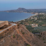 Crete My Second Home – Sunset & Strawberry Full Moon seen from Aptera in June’24