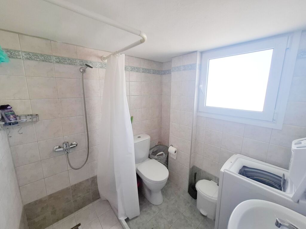 17 Beachfront one-bedroom apartment with White Mountains view in Almyrida