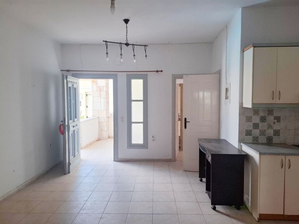 One-bedroom apartment with a shared pool & sea view within walking distance to the beach in Kalyves