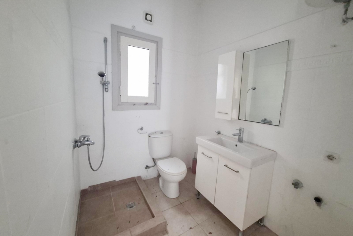 One-bedroom apartment with a shared pool & sea view within walking distance to the beach in Kalyves