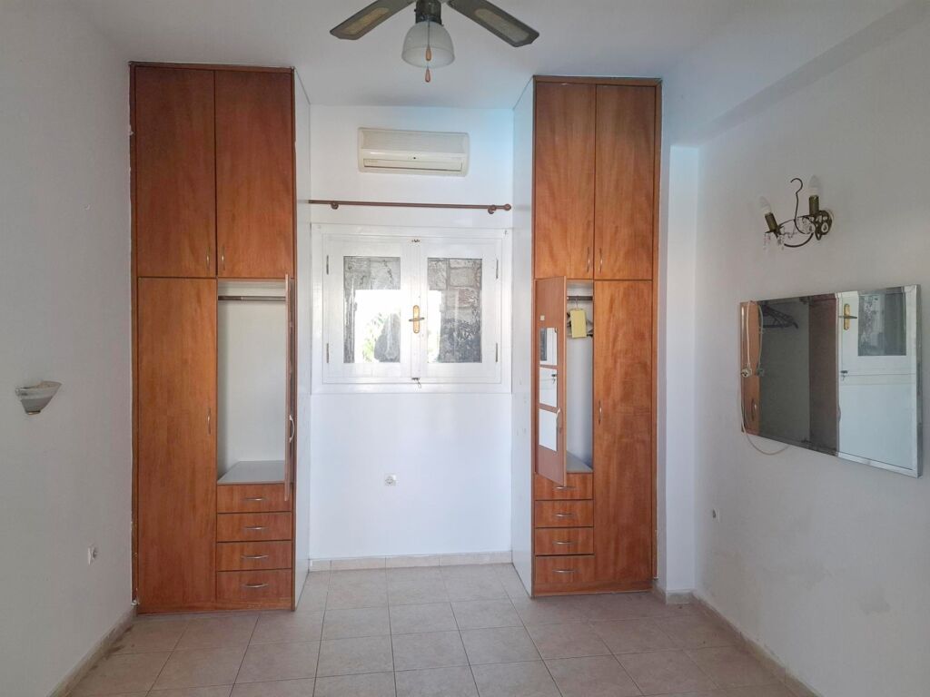 One-bedroom apartment with a shared pool & sea view within walking distance to the beach in Kalyves