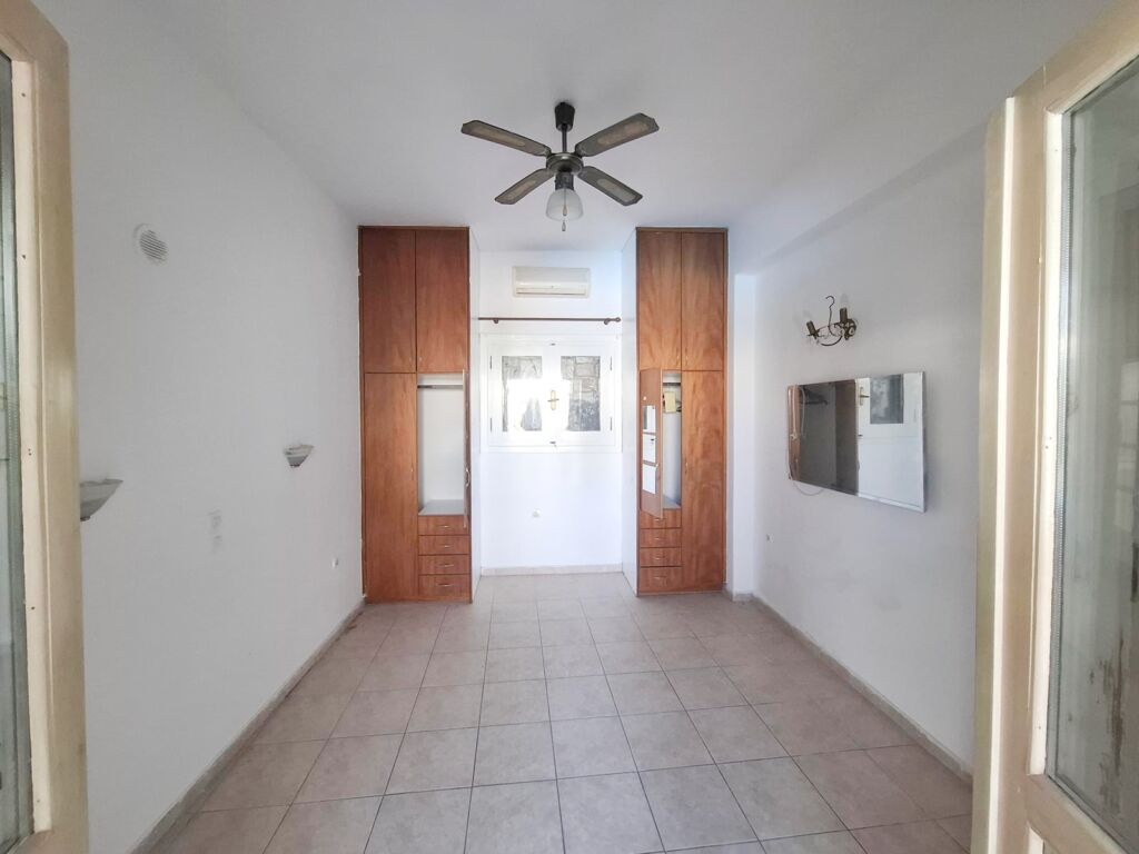 One-bedroom apartment with a shared pool & sea view within walking distance to the beach in Kalyves