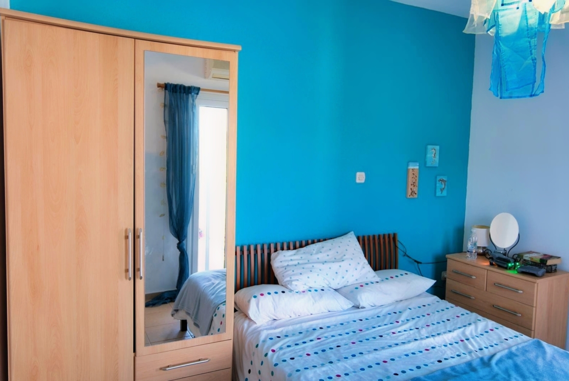 Two-bedroom house with a shared pool in Drapanos