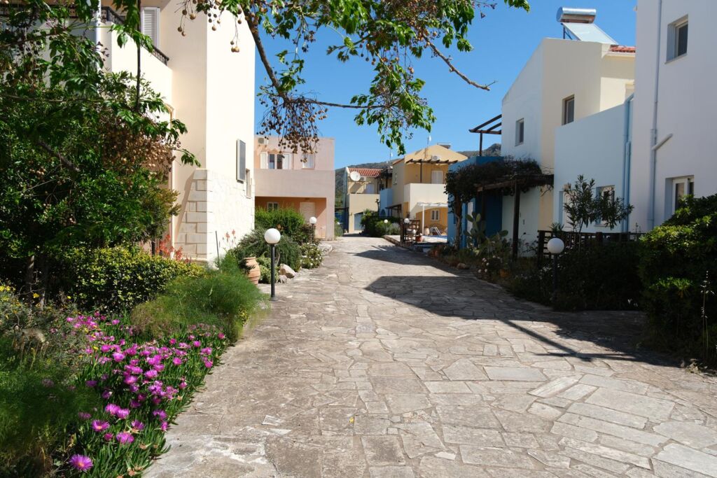 40 Two-bedroom house with a shared pool in Drapanos