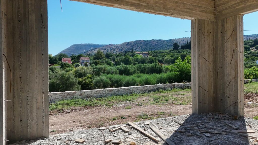 Newly built detached 2-bedroom house with White Mountains view in Gavalochori