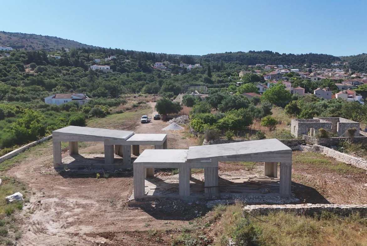 Newly built detached 2-bedroom house with White Mountains view in Gavalochori