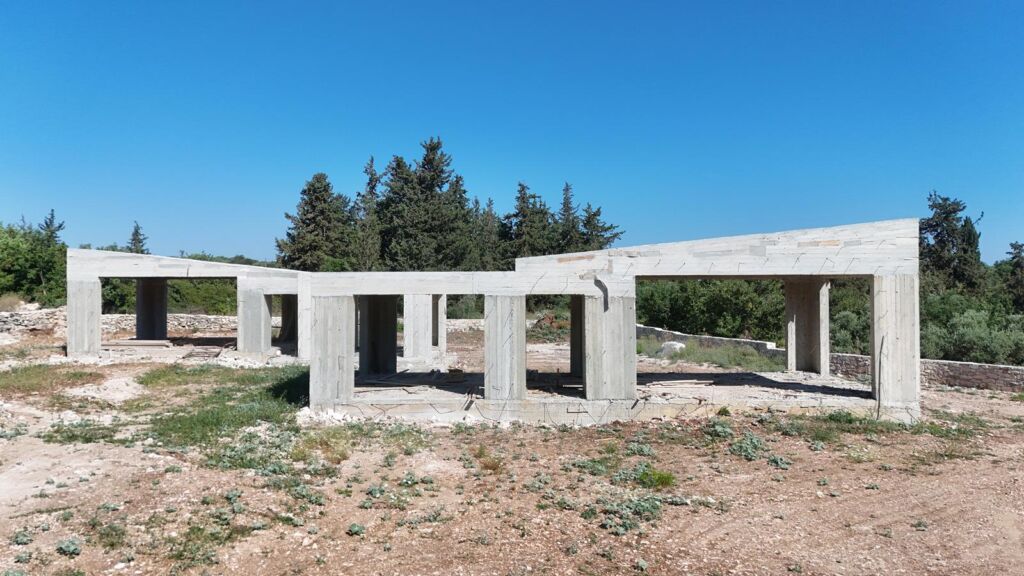 Newly built detached 2-bedroom house with White Mountains view in Gavalochori
