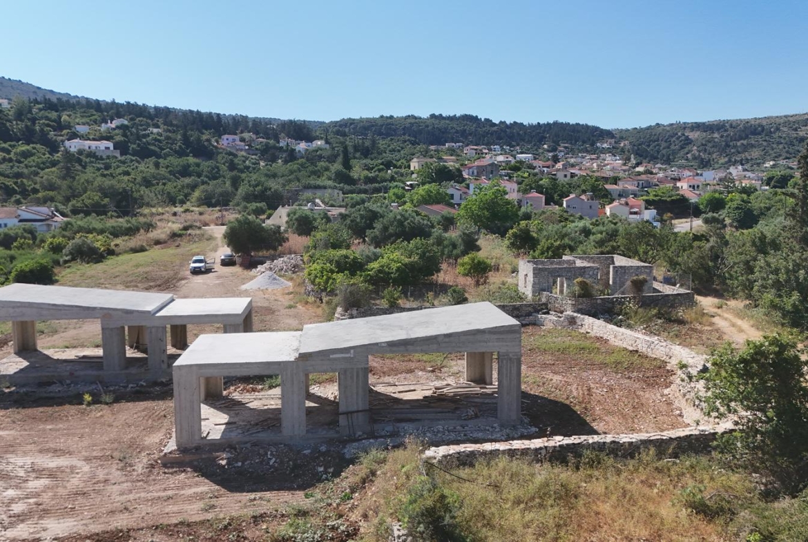 Newly built detached 2-bedroom house with White Mountains view in Gavalochori