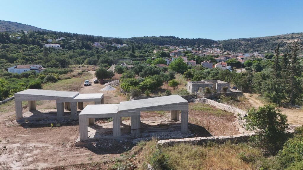 Newly built detached 2-bedroom house with White Mountains view in Gavalochori