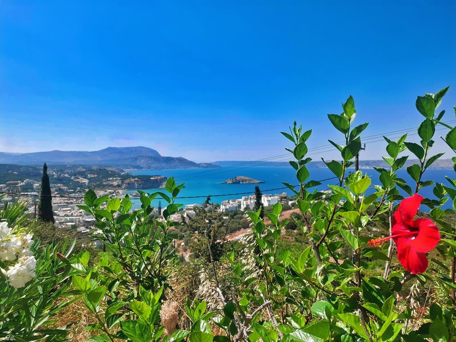 Three-bedroom villa with private pool & amazing sea views in Plaka near Almyrida beach